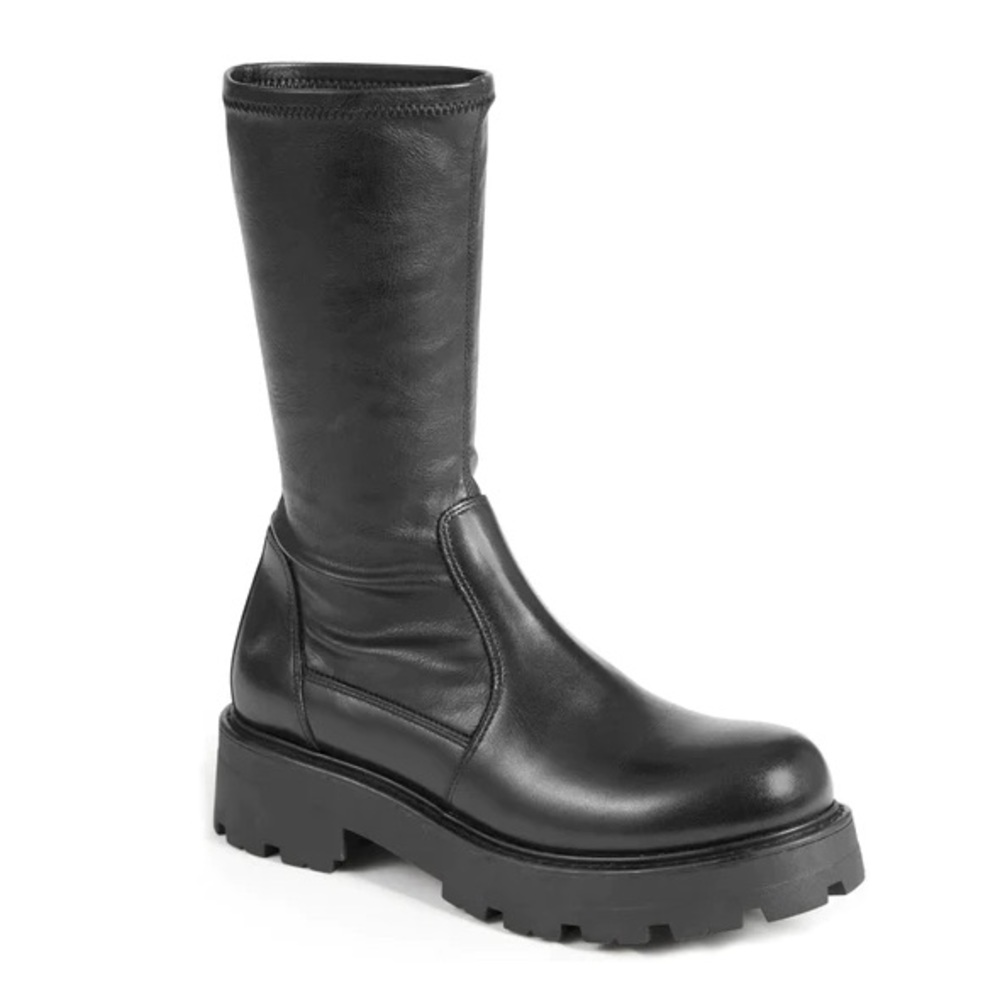 Vagabond Platform Leather Boots